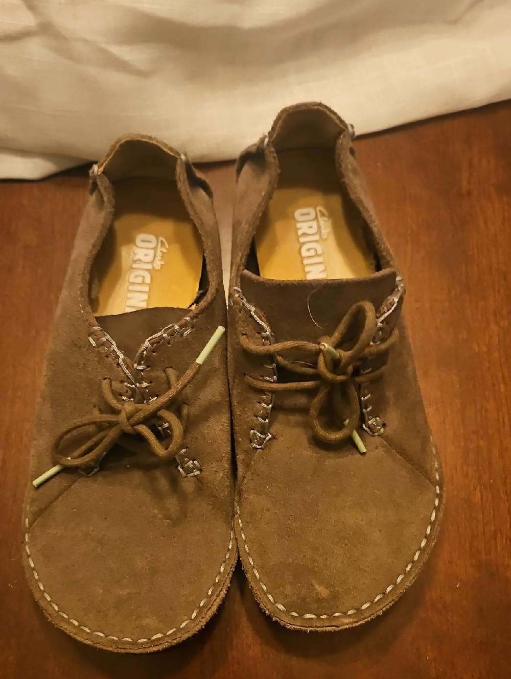 Women’s Brown Suede Wallabee Shoes
